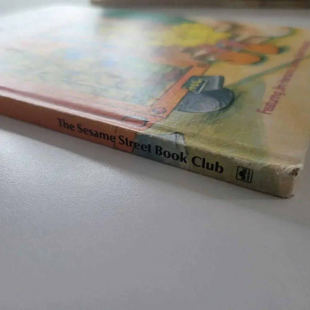 Sesame Street What Did You Bring Book‎ Vintage 1981 Muppet Jim Henson Big Bird